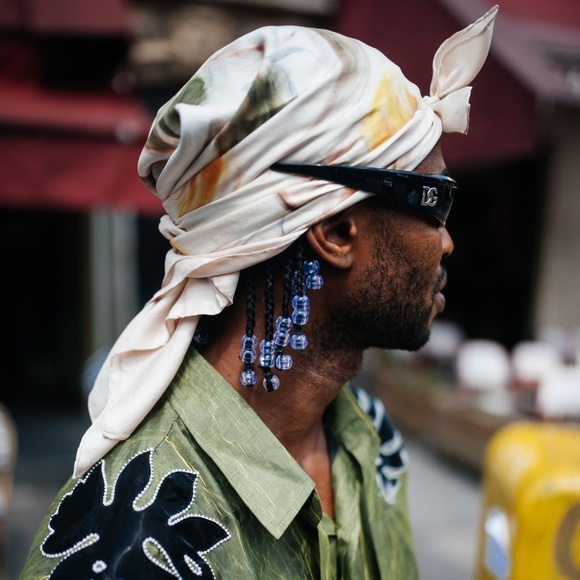 Carlo Margo (VTG) Multicolor Scarf - Picture 13 of 15